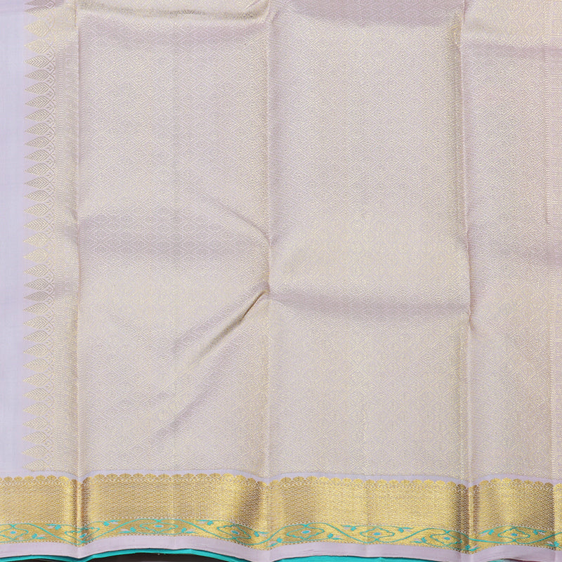 Hayagrivas Handloom Lavendar Kanjivaram Silk Saree KBE1604K3-1