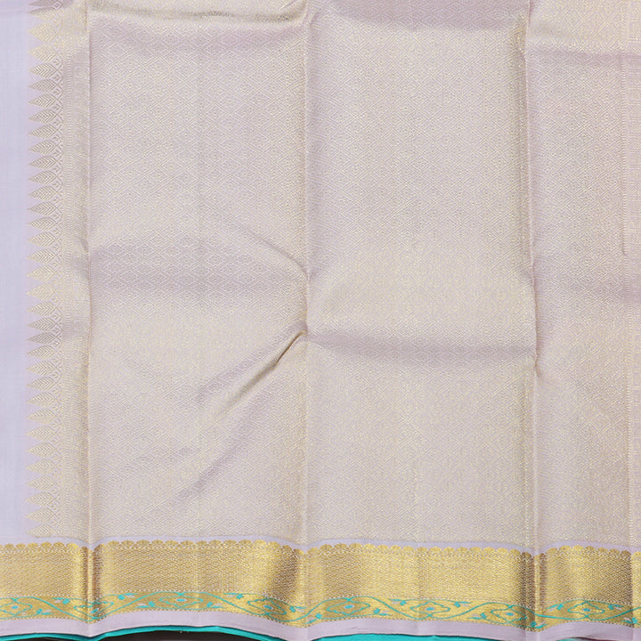 Hayagrivas Handloom Lavendar Kanjivaram Silk Saree KBE1604K3-1