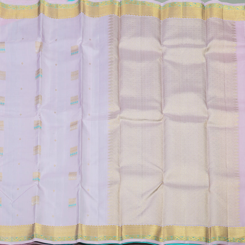 Hayagrivas Handloom Lavendar Kanjivaram Silk Saree KBE1604K3-1