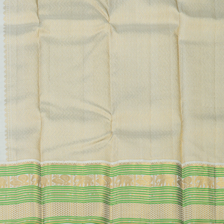 Hayagrivas Handloom Araku Maroon Kanjivaram Silk Saree with Half White Border KBE1606K2-1