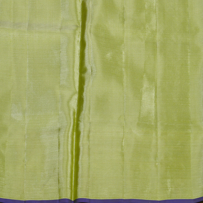 Hayagrivas Handloom Pure Kanjivaram Silk Saree in Charming Peach pink KBE161D4-3