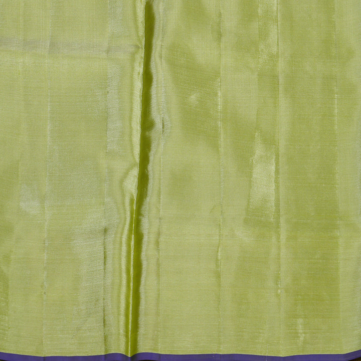 Hayagrivas Handloom Pure Kanjivaram Silk Saree in Charming Peach pink KBE161D4-3