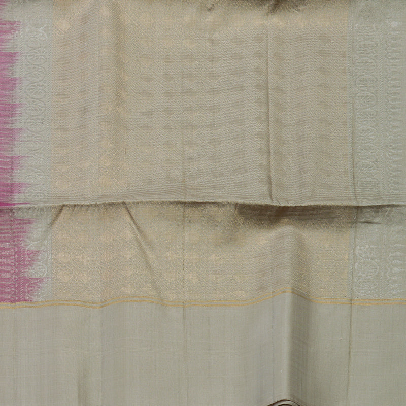 Hayagrivas Wine Purple Pure Soft Silk Saree with Beige Border KBE1620K2-2