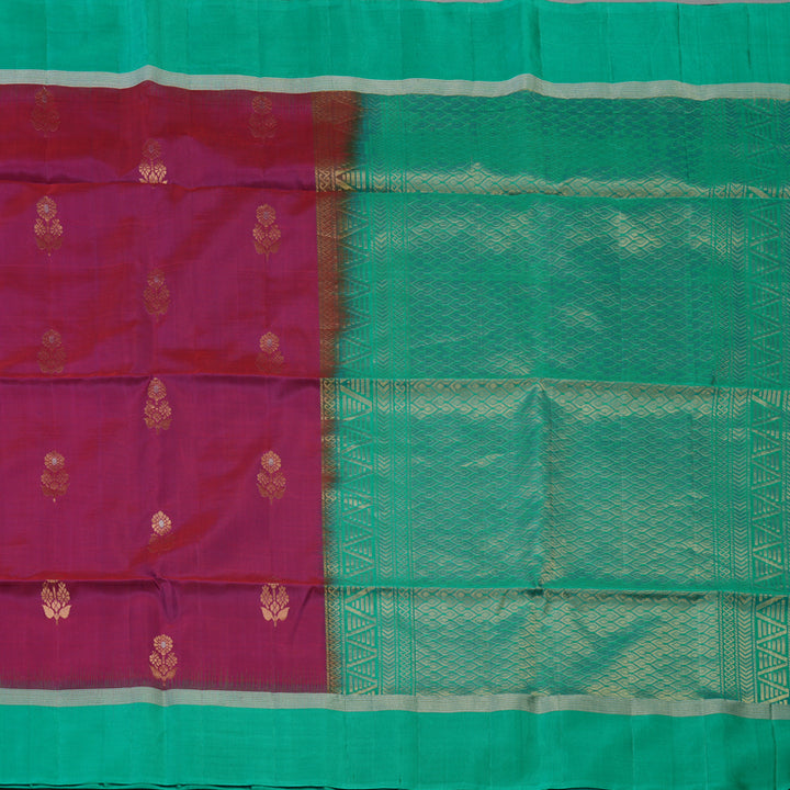 Hayagrivas Purple Pure Soft Silk Saree KBE1620K3-2