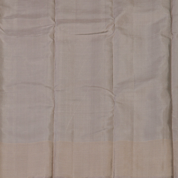 Hayagrivas Handloom Dark Green Kanjivaram Silk Saree with Onion Pink Border KBE1620K6-1