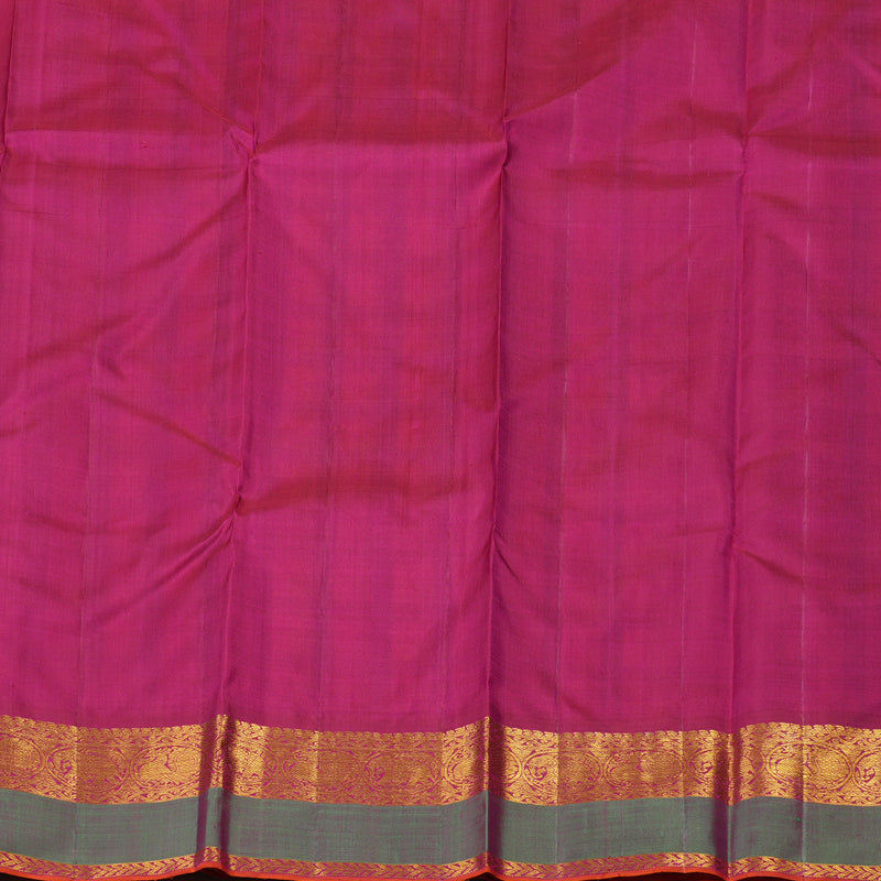 Hayagrivas Handloom Multicolour Checks Kanjivaram Silk Saree KBE1624K8-1
