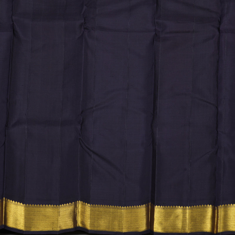 Hayagrivas Handloom Sandal Kanjivaram Silk Saree with Nagapazham Border KBE1631K4-1