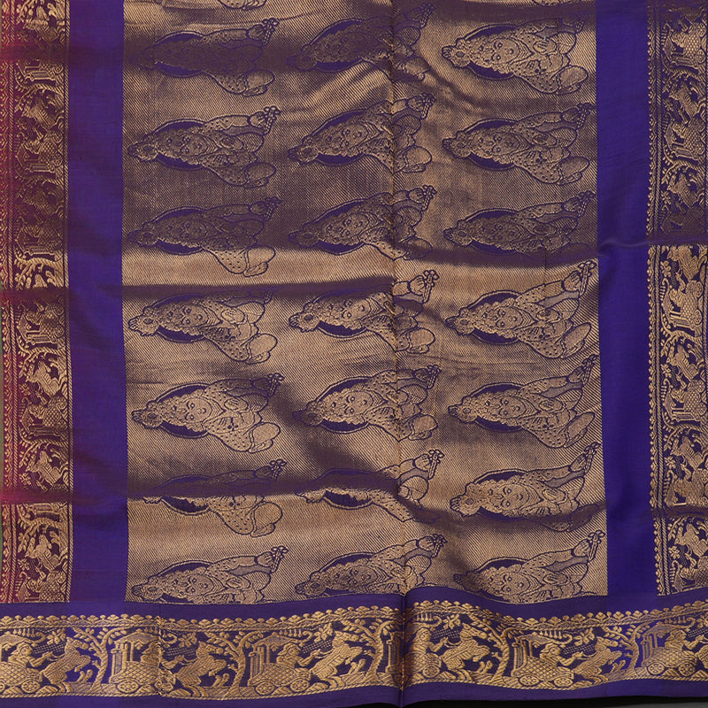 Hayagrivas Manthalir Pure Kanchi Silk Cotton Saree KBE1641K1-4