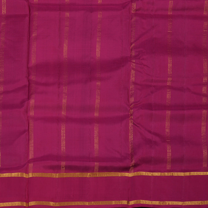 Hayagrivas Emerald Green Pure Ten Yards Silk Saree KBE1644K3-10