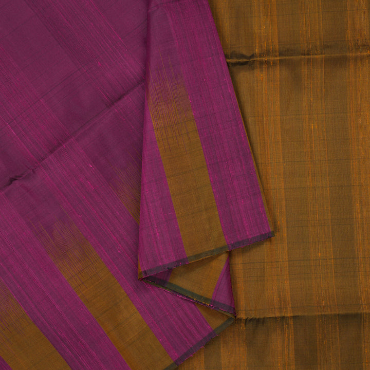 Hayagrivas Wine Purple Pure Soft Silk Saree KBE1646K1-10