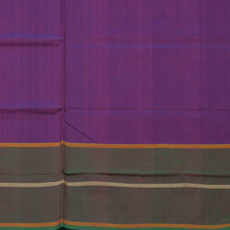 Hayagrivas Handloom pure cotton saree in purple with manthalir colour KBE164D25-1
