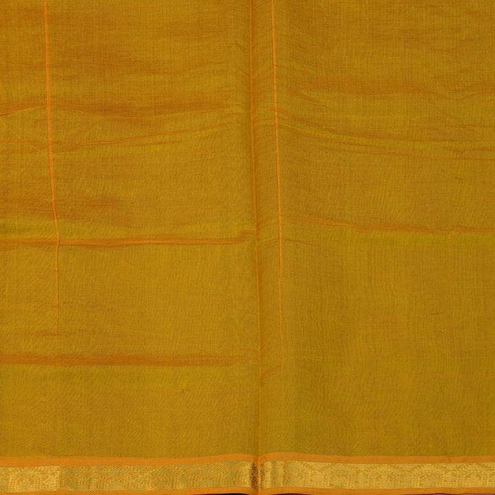 Hayagrivas Olive Green Pure Silk Cotton Saree KBE1677K1-6