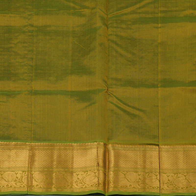 Hayagrivas Purplish-Blue Pure Silk Cotton Saree KBE1677K12-13