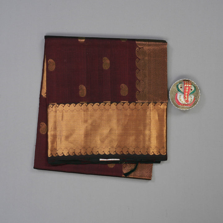 Hayagrivas Araku Maroon Pure Silk Cotton Saree KBE1677K14-2