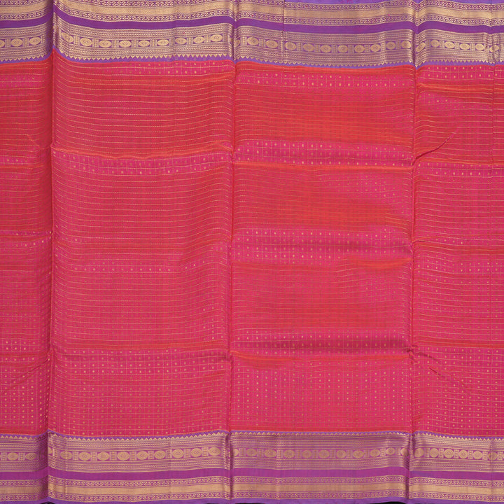 Hayagrivas Pink Pure Silk Cotton Saree KBE1677K9-1