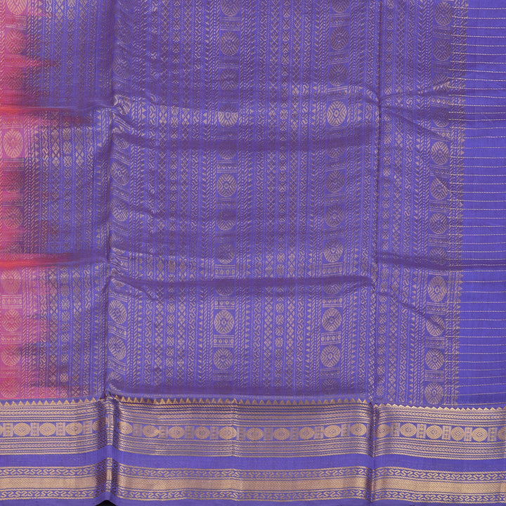 Hayagrivas Pink Pure Silk Cotton Saree KBE1677K9-1