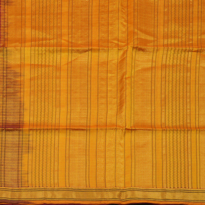 Hayagrivas Araku Maroon Pure Silk Cotton Saree KBE1678K1-12