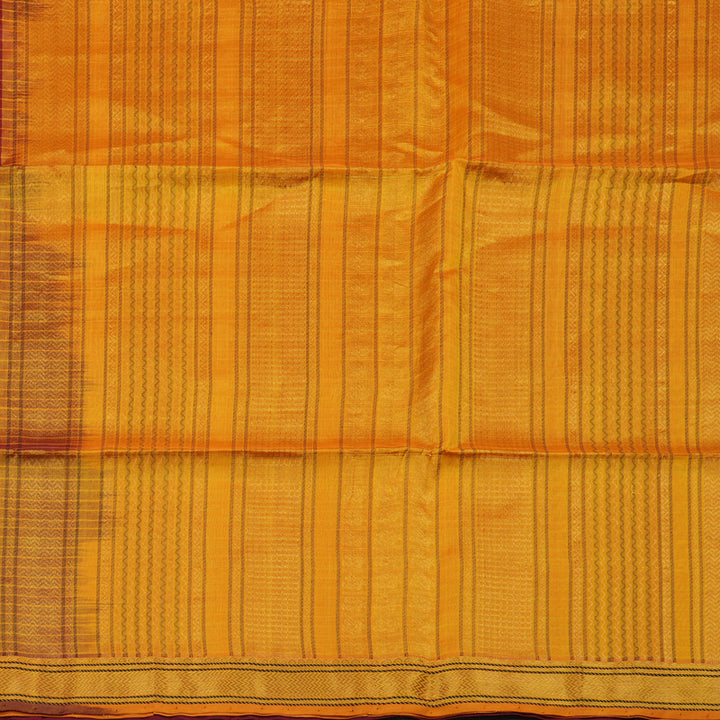 Hayagrivas Araku Maroon Pure Silk Cotton Saree KBE1678K1-12