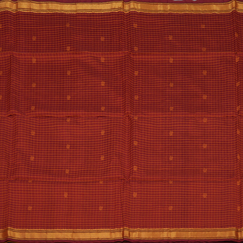 Hayagrivas Maroon Pure Silk Cotton Saree KBE1678K1-17