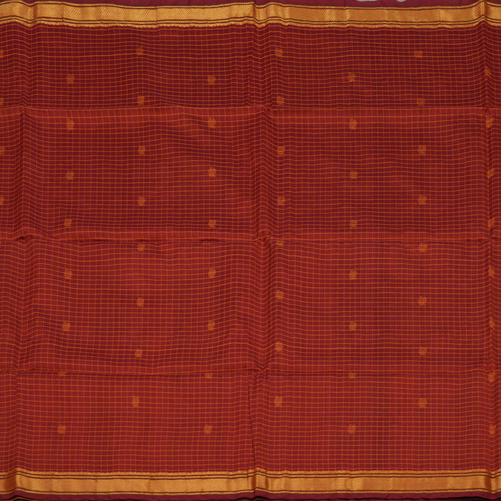 Hayagrivas Maroon Pure Silk Cotton Saree KBE1678K1-17