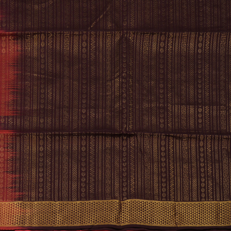 Hayagrivas Bright Pink Pure Silk Cotton Saree KBE1678K1-2