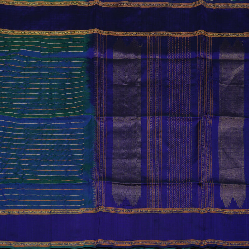 Hayagrivas Mayilkazhuthu Pure Silk Cotton Saree KBE1678K1-30