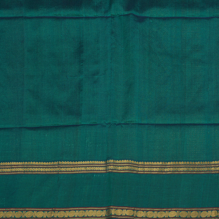 Hayagrivas Green Pure Silk Cotton Saree KBE1678K1-35