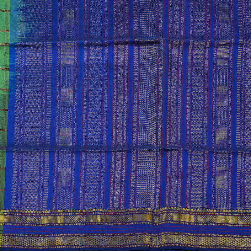 Hayagrivas Yellowish Green Pure Silk Cotton Saree KBE1678K2-12