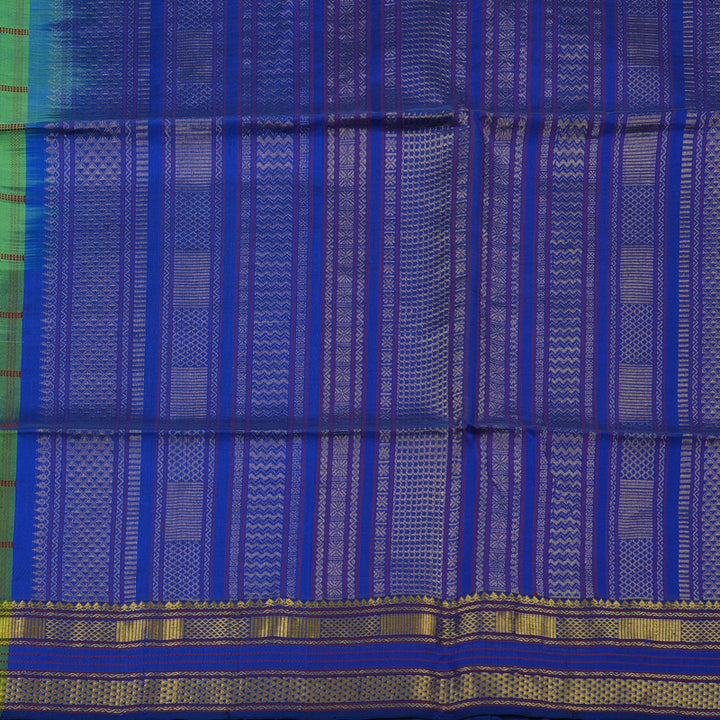 Hayagrivas Yellowish Green Pure Silk Cotton Saree KBE1678K2-12