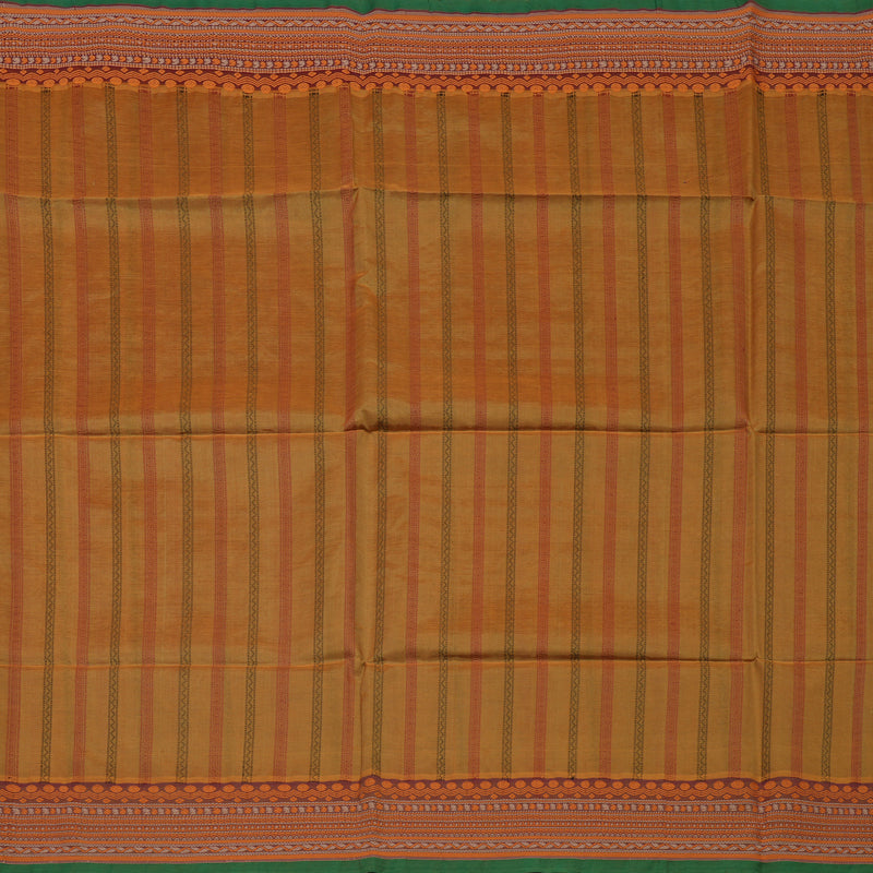 Hayagrivas Khaki Brown Pure Silk Cotton Saree KBE1678K2-14