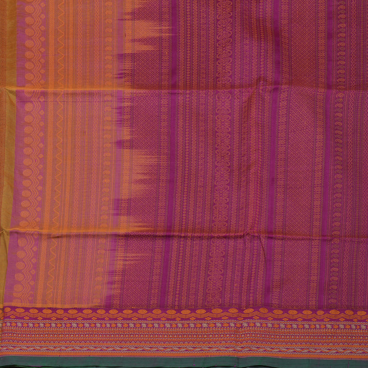 Hayagrivas Khaki Brown Pure Silk Cotton Saree KBE1678K2-14