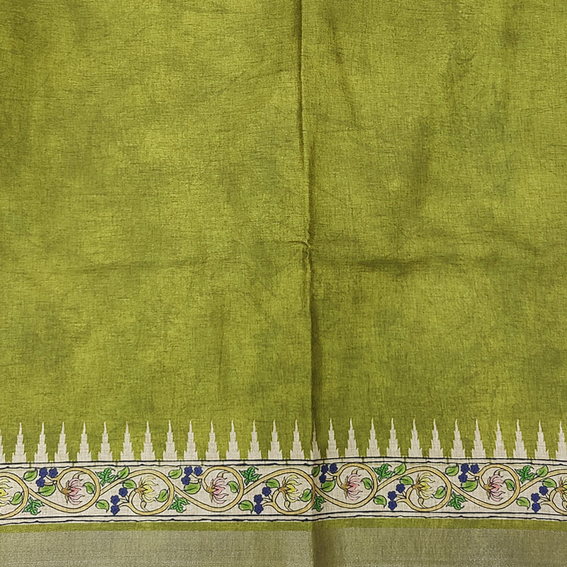 Hayagrivas Beige Fancy Cotton Saree KBE1687K1-23