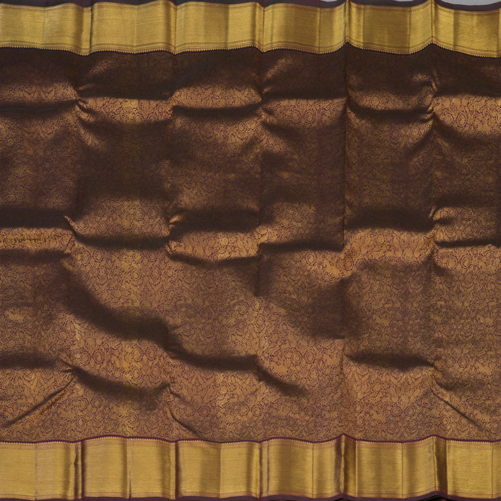 Hayagrivas Handloom Deep Wine Kanjivaram Silk Saree KBE1691K11-7