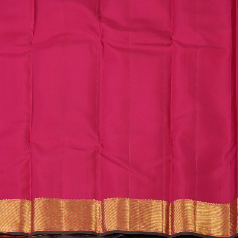 Hayagrivas Handloom Pink Kanjivaram Silk Saree KBE1691K11-8