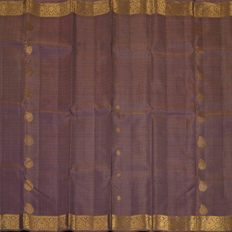 Hayagrivas Handloom Dual tone (Brown & Purple) Kanjivaram Silk Saree KBE1692K3-2