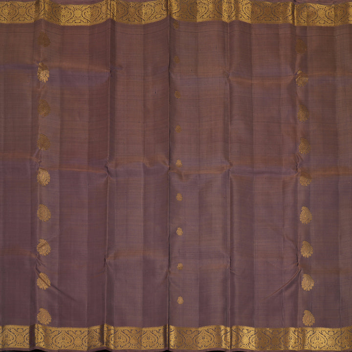 Hayagrivas Handloom Dual tone (Brown & Purple) Kanjivaram Silk Saree KBE1692K3-2