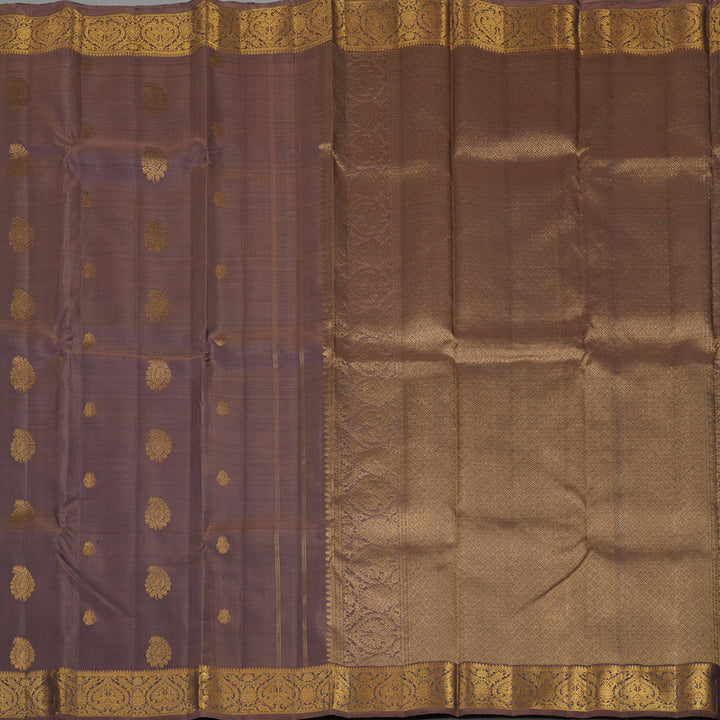 Hayagrivas Handloom Dual tone (Brown & Purple) Kanjivaram Silk Saree KBE1692K3-2
