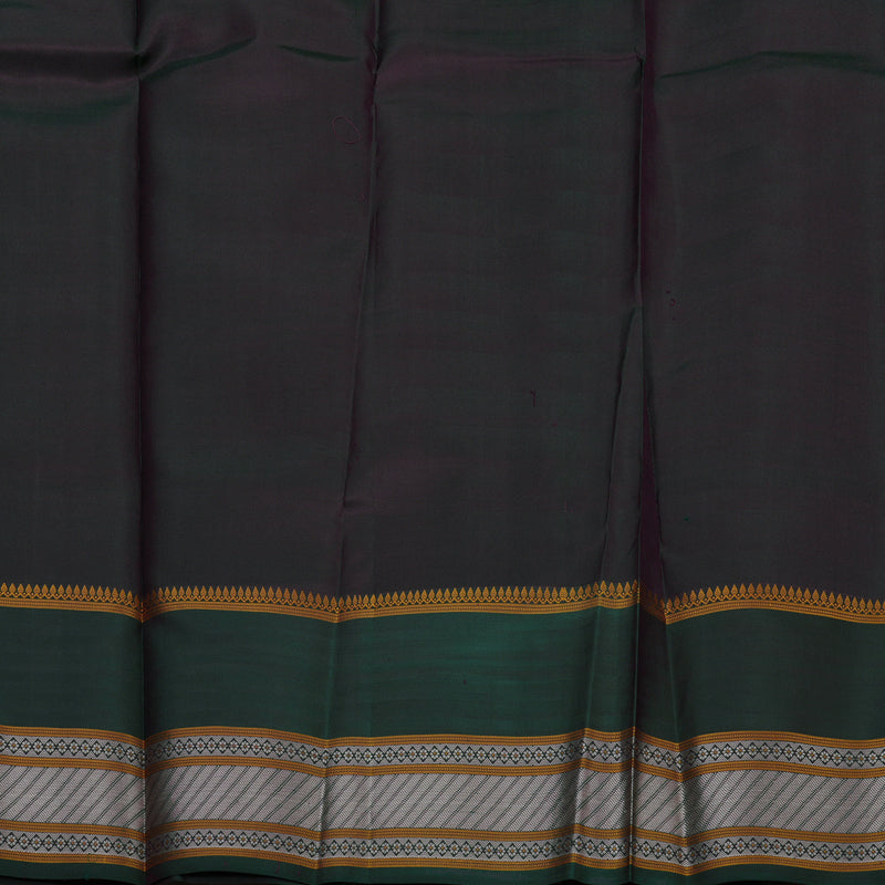 Hayagrivas Handloom Wine Kanjivaram Silk Saree KBE1693K5-3