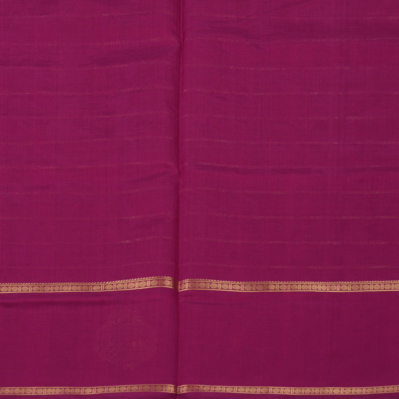Hayagrivas Magenta Pure Kanchi Silk Cotton Saree KBE1695K10-4