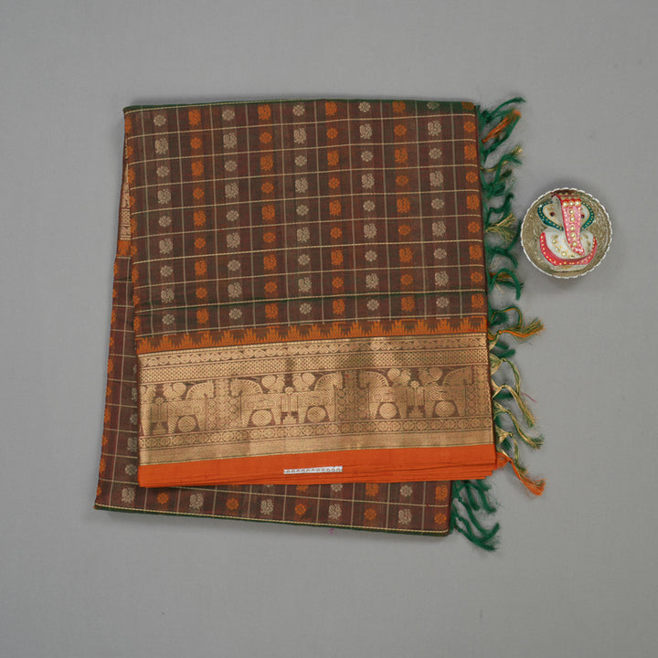 Hayagrivas Manthalir Pure Kanchi Silk Cotton Saree KBE1695K12-8