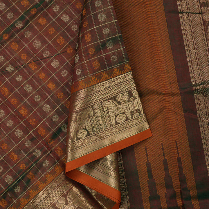 Hayagrivas Manthalir Pure Kanchi Silk Cotton Saree KBE1695K12-8