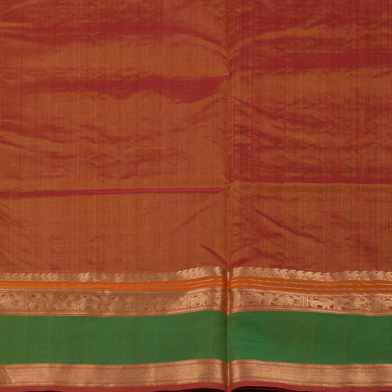 Hayagrivas Honey shade Pure Kanchi Silk Cotton Saree KBE1695K13-4