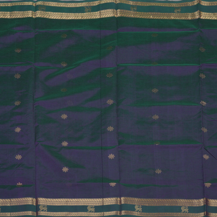 Hayagrivas Mayilkazhuthu Pure Kanchi Silk Cotton Saree KBE1695K7-12