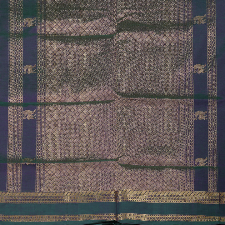 Hayagrivas Mayilkazhuthu Pure Kanchi Silk Cotton Saree KBE1695K7-12