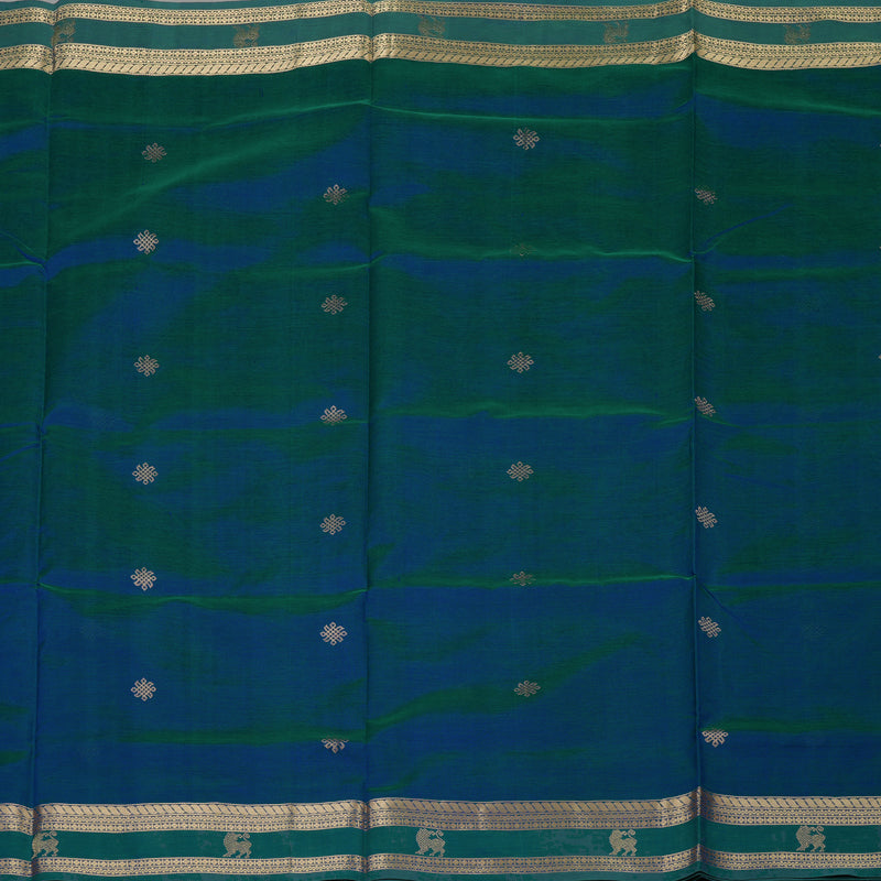 Hayagrivas Mayilkazhuthu Pure Kanchi Silk Cotton Saree KBE1695K7-13