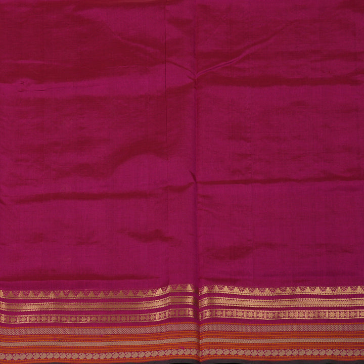 Hayagrivas Rani Pink Pure Kanchi Silk Cotton Saree KBE1695K7-2