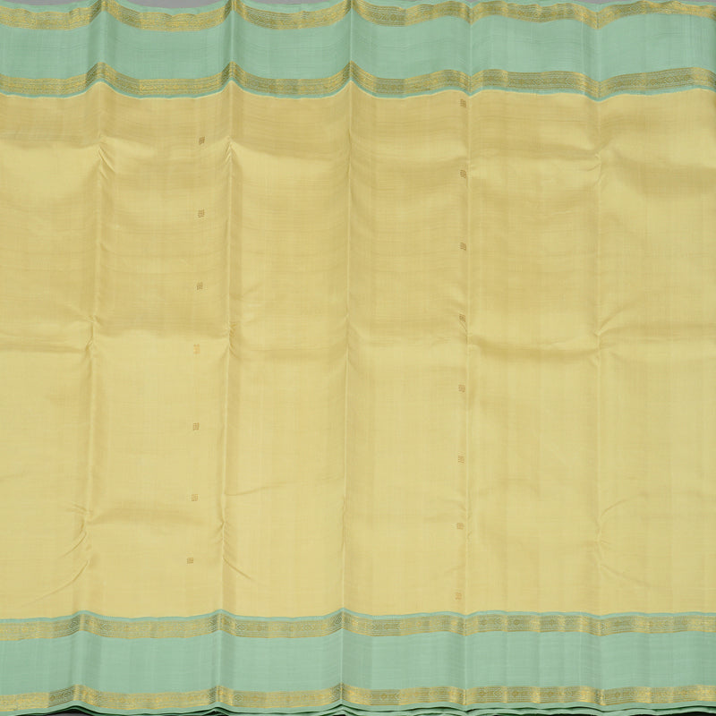 Hayagrivas Sandal Handloom Kanjivaram Silk Saree with Light Pastel Green Border KBE16D1-2