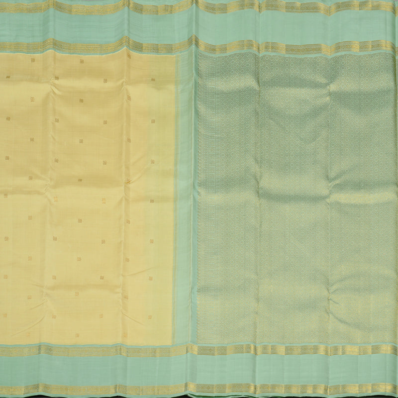Hayagrivas Sandal Handloom Kanjivaram Silk Saree with Light Pastel Green Border KBE16D1-2