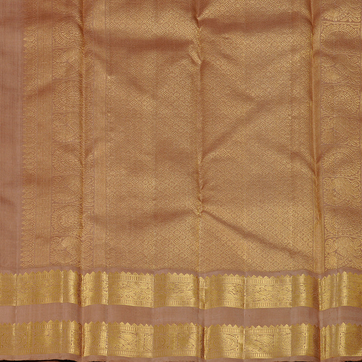 Hayagrivas Handloom Retta Pettu Korvai Kanjivaram Silk Saree KBE16B2-5
