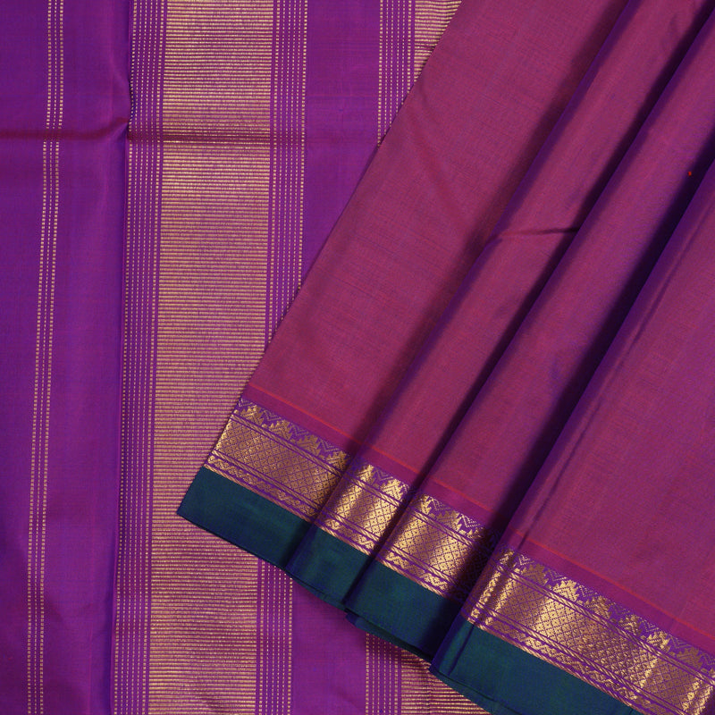 Hayagrivas Handloom Wine Kanjivaram Silk Saree KBE1713K1-1